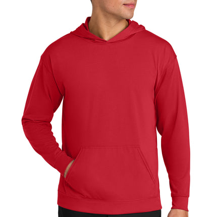 A4 Softek Long Sleeve Hooded Tee A4N3528