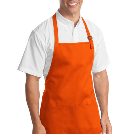 Port Authority ®  Medium-Length Apron with Pouch Pockets.  A510