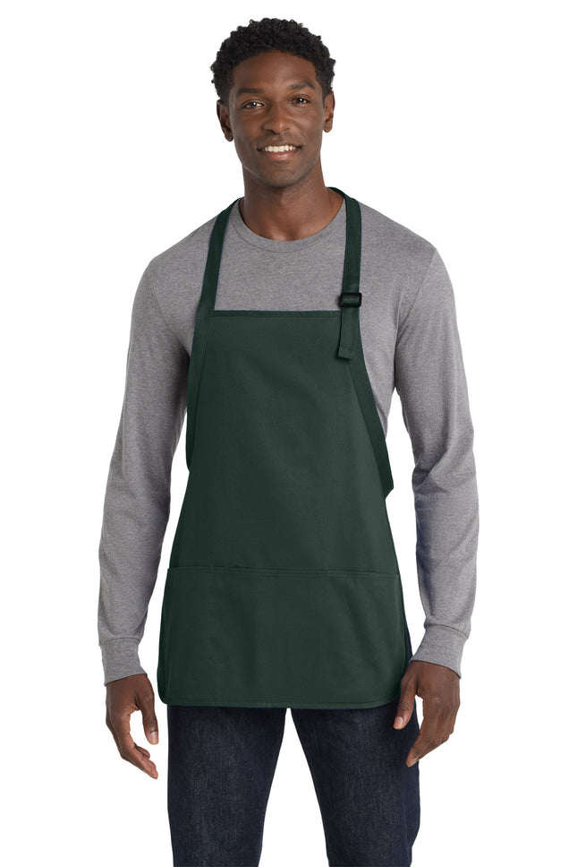 Port Authority ®  Medium-Length Apron with Pouch Pockets.  A510