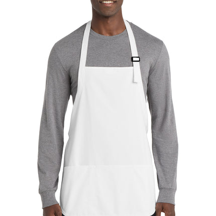 Port Authority ®  Medium-Length Apron with Pouch Pockets.  A510