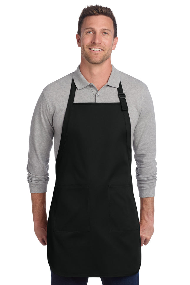 Port Authority  ®  Full-Length Two-Pocket Bib Apron. A600