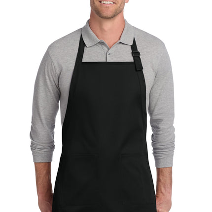 Port Authority  ®  Full-Length Two-Pocket Bib Apron. A600