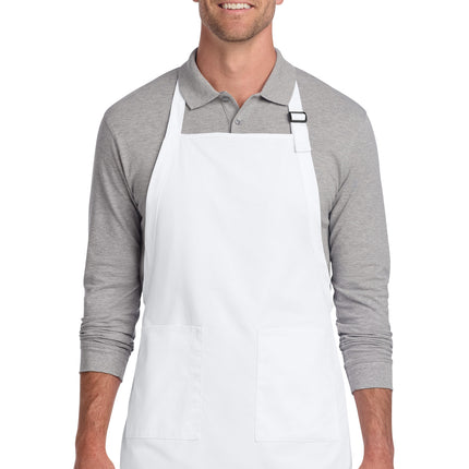 Port Authority  ®  Full-Length Two-Pocket Bib Apron. A600