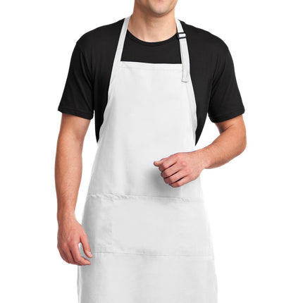 Port Authority ®  Easy Care Extra Long Bib Apron with Stain Release. A700