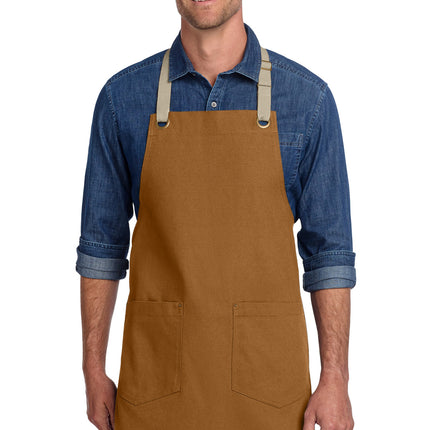 Port Authority ®  Canvas Full-Length Two-Pocket Apron A815