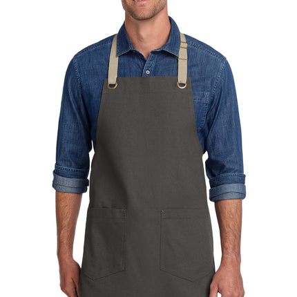 Port Authority ®  Canvas Full-Length Two-Pocket Apron A815