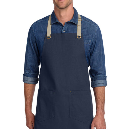 Port Authority ®  Canvas Full-Length Two-Pocket Apron A815