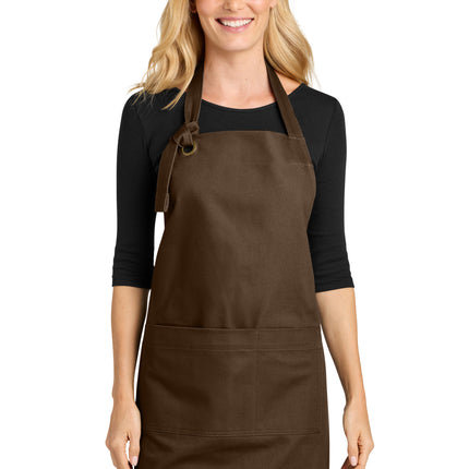 Port Authority ®  Signature Heavy Twill Bib Apron A900