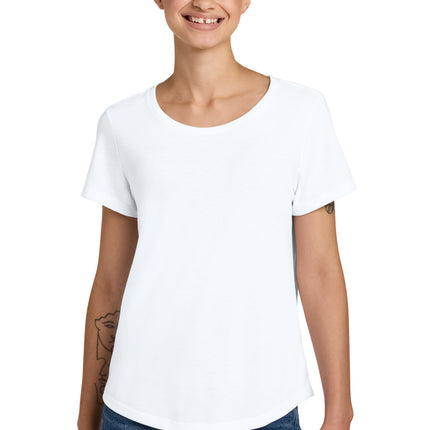 Allmade ®  Women's Relaxed Tri-Blend Scoop Neck Tee AL2015