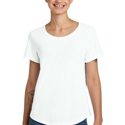 Allmade ®  Women's Relaxed Tri-Blend Scoop Neck Tee AL2015