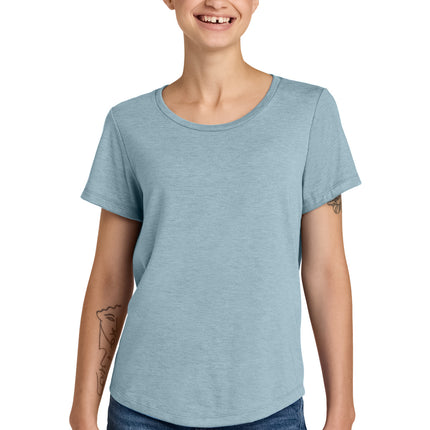 Allmade ®  Women's Relaxed Tri-Blend Scoop Neck Tee AL2015