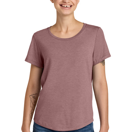 Allmade ®  Women's Relaxed Tri-Blend Scoop Neck Tee AL2015