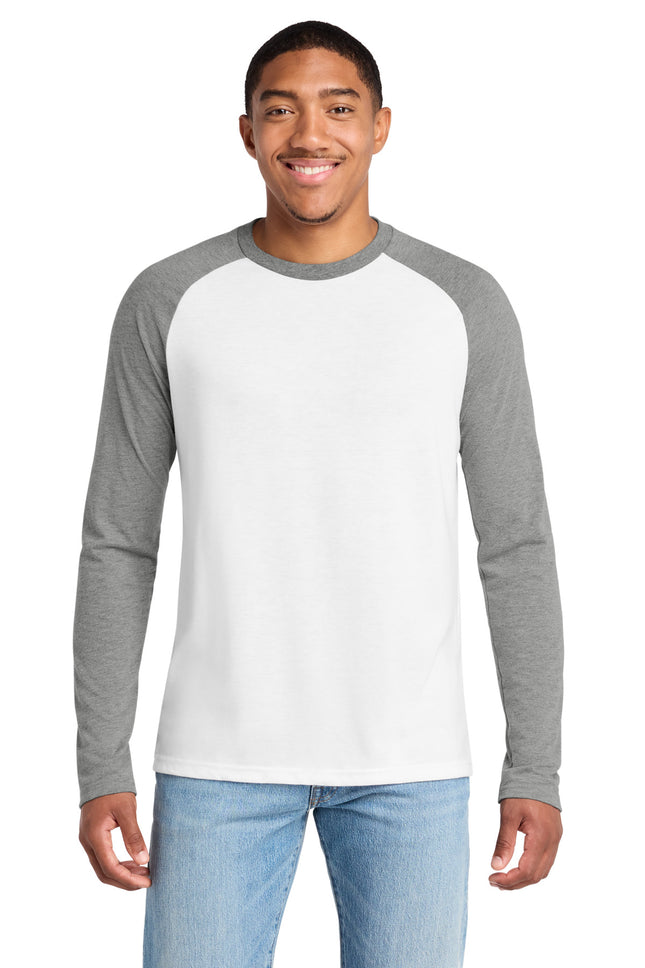 Allmade ®  Unisex Tri-Blend Long Sleeve Colorblock Raglan AL6009
