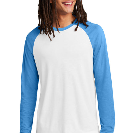 Allmade ®  Unisex Tri-Blend Long Sleeve Colorblock Raglan AL6009