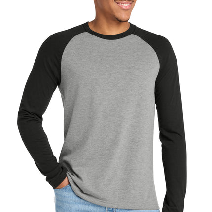 Allmade ®  Unisex Tri-Blend Long Sleeve Colorblock Raglan AL6009