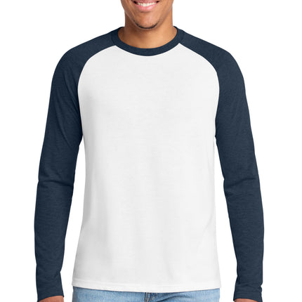 Allmade ®  Unisex Tri-Blend Long Sleeve Colorblock Raglan AL6009