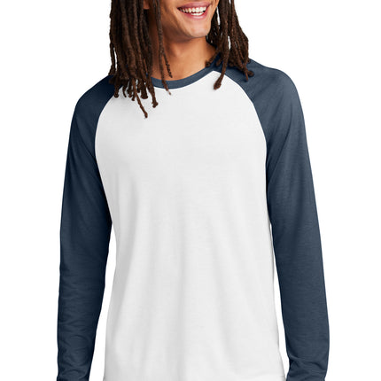Allmade ®  Unisex Tri-Blend Long Sleeve Colorblock Raglan AL6009