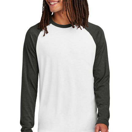 Allmade ®  Unisex Tri-Blend Long Sleeve Colorblock Raglan AL6009
