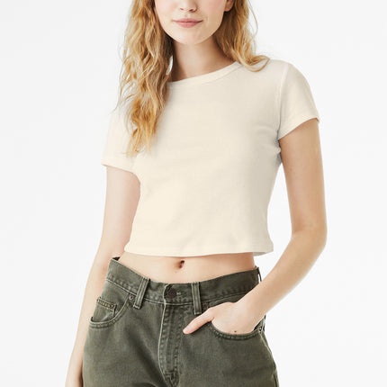 BELLA+CANVAS ®  Women's Micro Rib Baby Tee BC1010