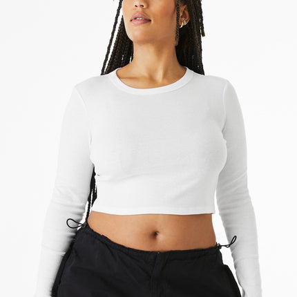 BELLA+CANVAS ®  Women's Micro Rib Long Sleeve Baby Tee BC1501