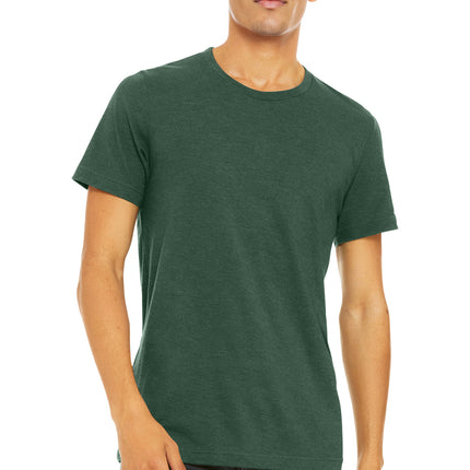 BELLA+CANVAS  ®  Unisex Heather CVC Short Sleeve Tee. BC3001CVC