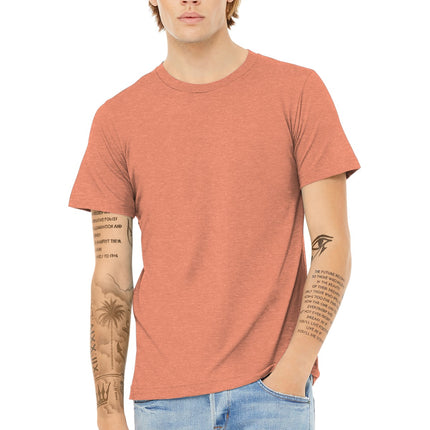 BELLA+CANVAS  ®  Unisex Heather CVC Short Sleeve Tee. BC3001CVC