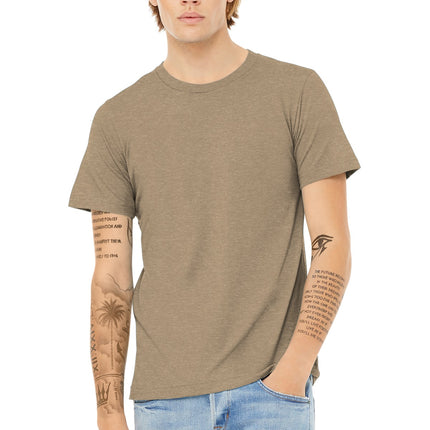 BELLA+CANVAS  ®  Unisex Heather CVC Short Sleeve Tee. BC3001CVC