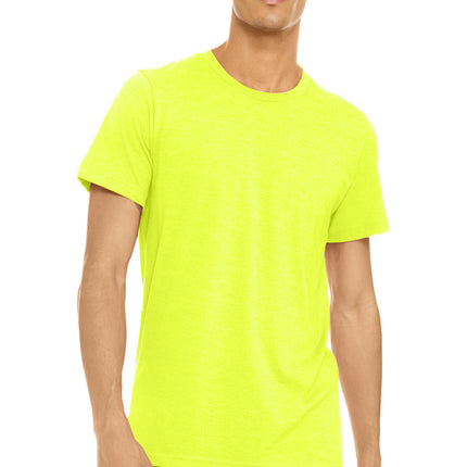 BELLA+CANVAS  ®  Unisex Heather CVC Short Sleeve Tee. BC3001CVC