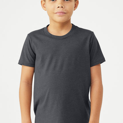 BELLA+CANVAS ®  Youth Heather CVC Tee BC3001YCVC