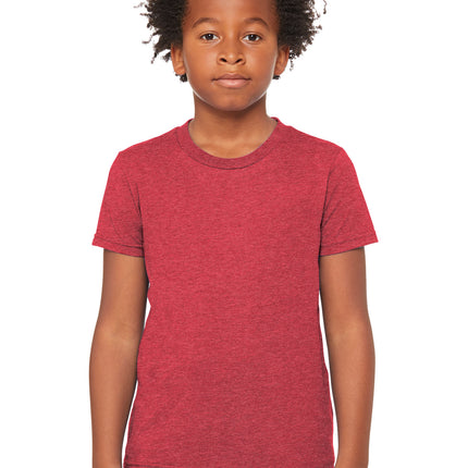 BELLA+CANVAS ®  Youth Heather CVC Tee BC3001YCVC