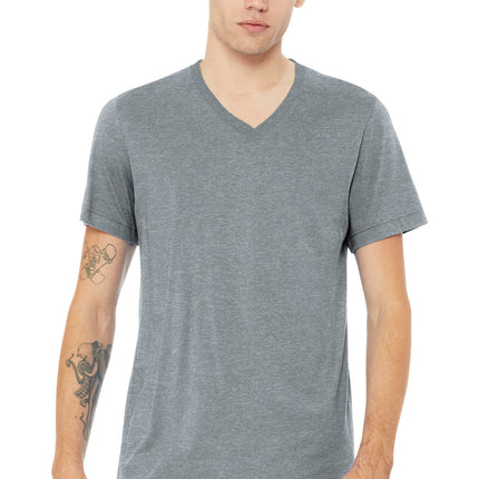 BELLA+CANVAS ®  Unisex Heather CVC V-Neck Tee BC3005CVC
