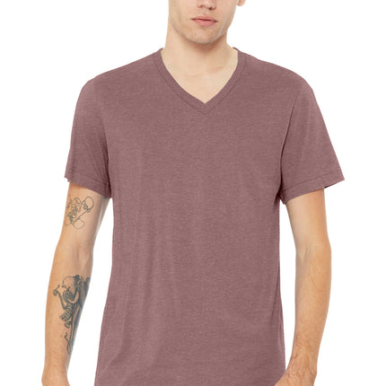 BELLA+CANVAS ®  Unisex Heather CVC V-Neck Tee BC3005CVC