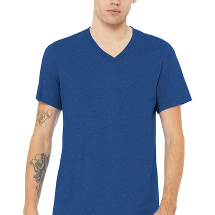 BELLA+CANVAS ®  Unisex Heather CVC V-Neck Tee BC3005CVC