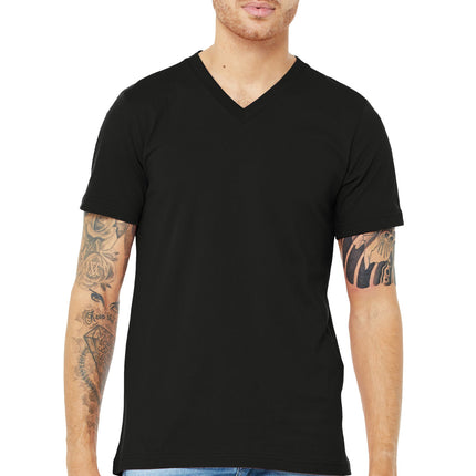 BELLA+CANVAS  ®  Unisex Jersey Short Sleeve V-Neck Tee. BC3005
