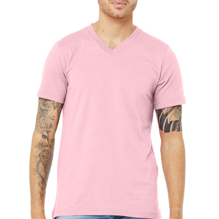 BELLA+CANVAS  ®  Unisex Jersey Short Sleeve V-Neck Tee. BC3005