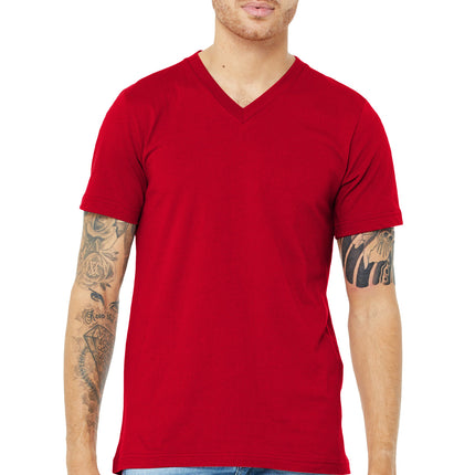 BELLA+CANVAS  ®  Unisex Jersey Short Sleeve V-Neck Tee. BC3005