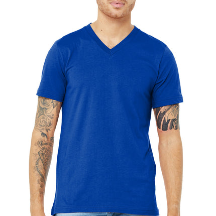 BELLA+CANVAS  ®  Unisex Jersey Short Sleeve V-Neck Tee. BC3005