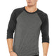 Grey/ Charcoal-Black Triblend