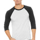 White Fleck/ Charcoal-Black Triblend