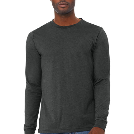 BELLA+CANVAS ®  Unisex Heather CVC Long Sleeve Tee BC3501CVC