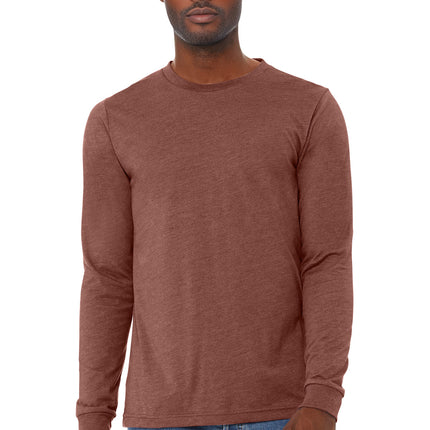 BELLA+CANVAS ®  Unisex Heather CVC Long Sleeve Tee BC3501CVC