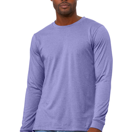 BELLA+CANVAS ®  Unisex Heather CVC Long Sleeve Tee BC3501CVC
