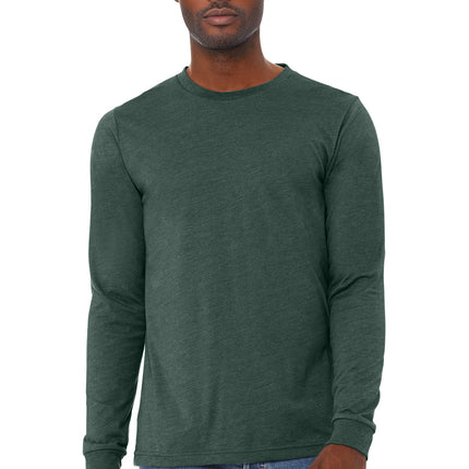 BELLA+CANVAS ®  Unisex Heather CVC Long Sleeve Tee BC3501CVC