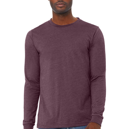 BELLA+CANVAS ®  Unisex Heather CVC Long Sleeve Tee BC3501CVC