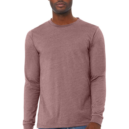 BELLA+CANVAS ®  Unisex Heather CVC Long Sleeve Tee BC3501CVC