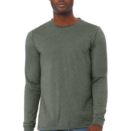 BELLA+CANVAS ®  Unisex Heather CVC Long Sleeve Tee BC3501CVC
