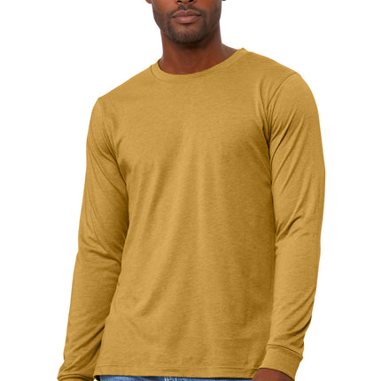 BELLA+CANVAS ®  Unisex Heather CVC Long Sleeve Tee BC3501CVC