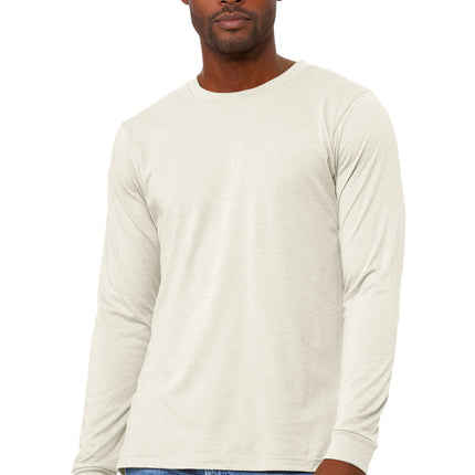 BELLA+CANVAS ®  Unisex Heather CVC Long Sleeve Tee BC3501CVC