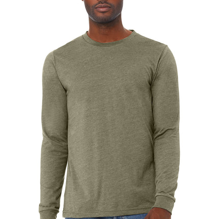 BELLA+CANVAS ®  Unisex Heather CVC Long Sleeve Tee BC3501CVC
