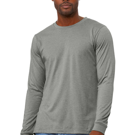 BELLA+CANVAS ®  Unisex Heather CVC Long Sleeve Tee BC3501CVC